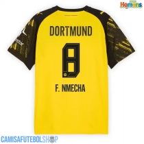 Camisa de time de futebol Borussia Dortmund Felix Nmecha #8 Replicas 1º Equipamento 2025-26 Manga Curta